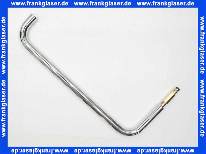 Dornbracht Rohr Ersatzteile 90282234800 505 x 110 x 345 mm chrom 90282234800-00