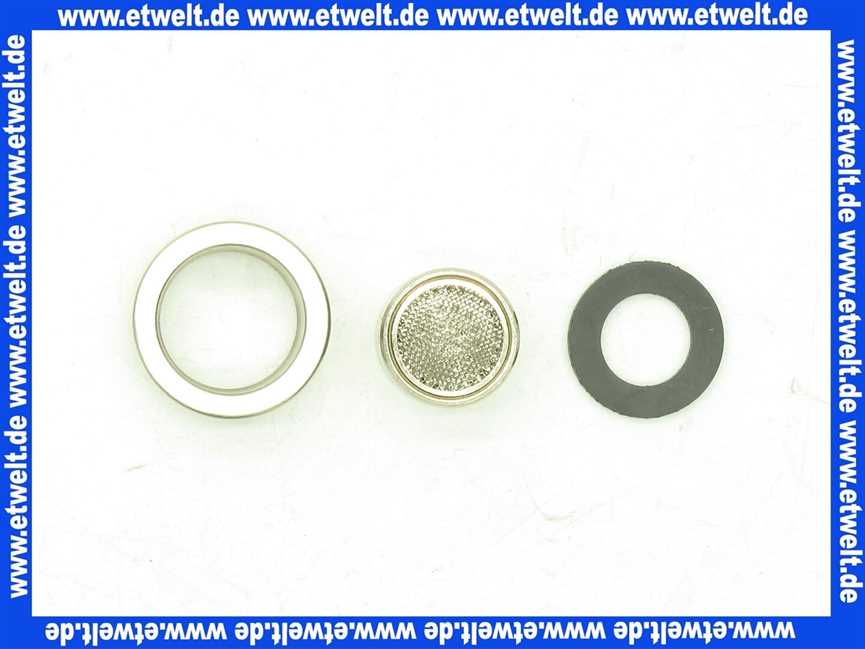 9023011130006 Dornbracht Luftsprudler Siebchen Siebeinsatz platin matt