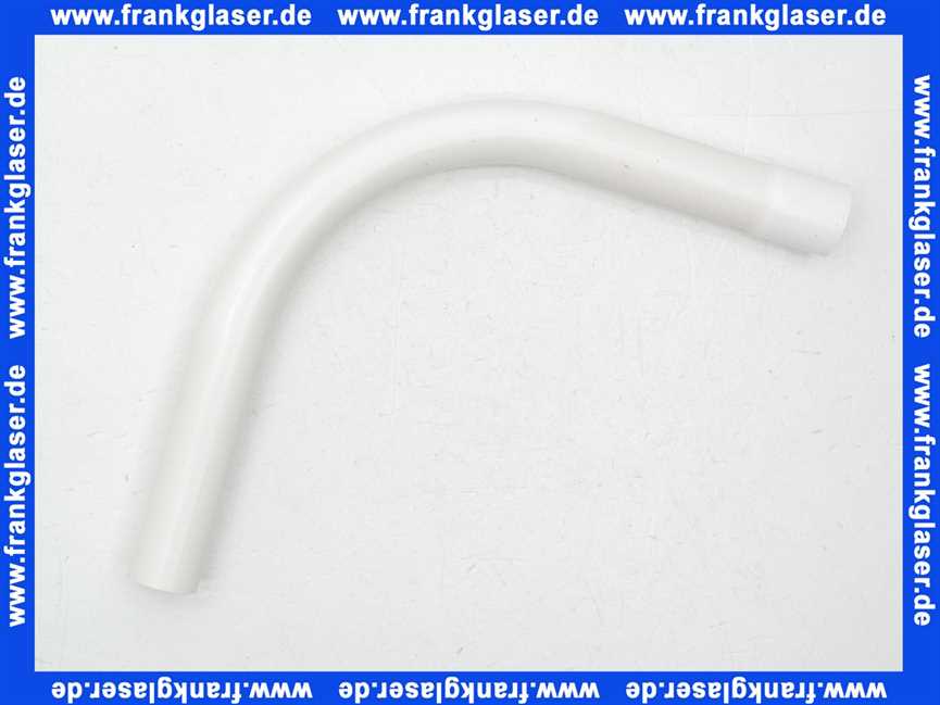 Spülrohrbogen D=32mm 90 Grad weiss