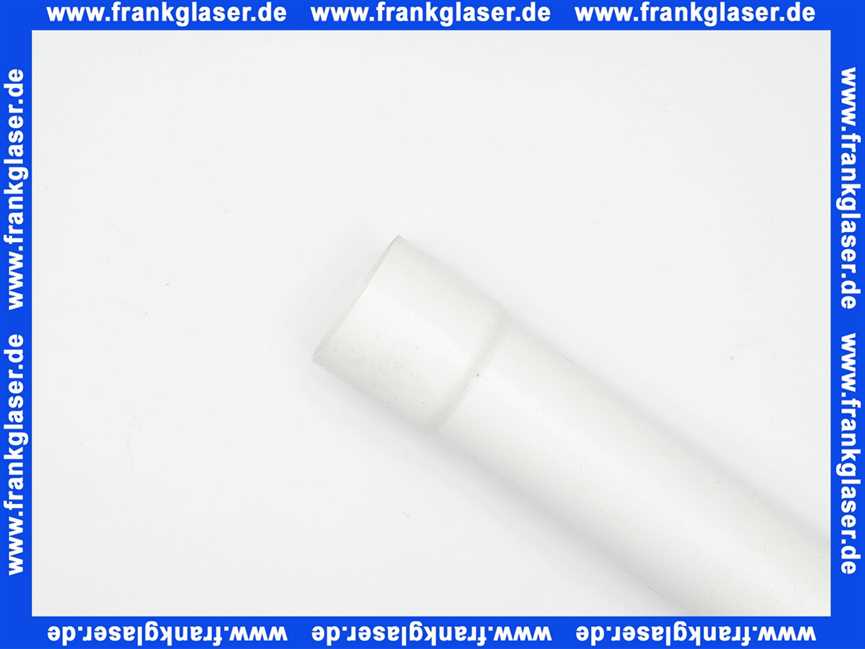 Spülrohrverlängerung D=32mm Länge 500mm weiss