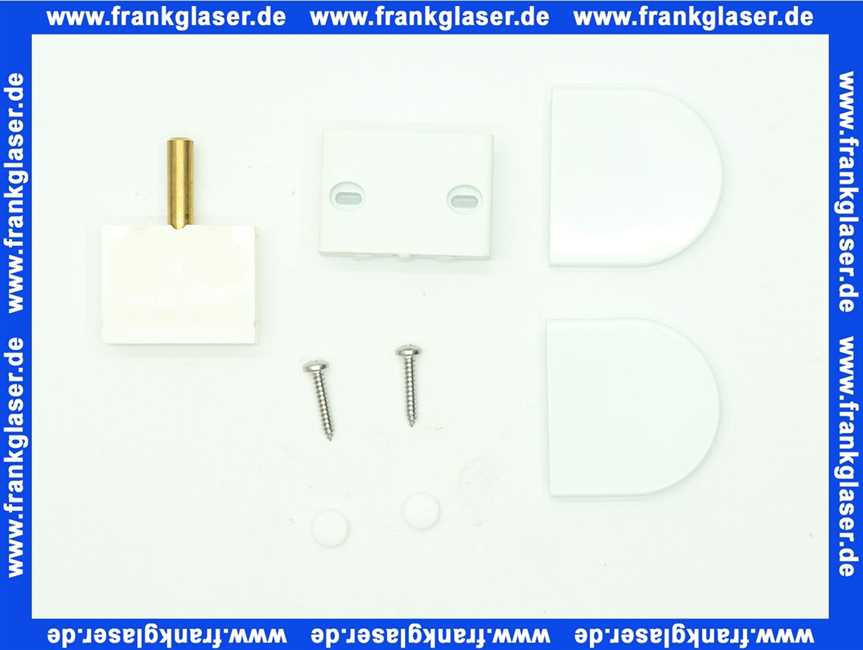 DUKESSACDW Duka Ersatzteilset Dukessa CD Scharnier in Weiß