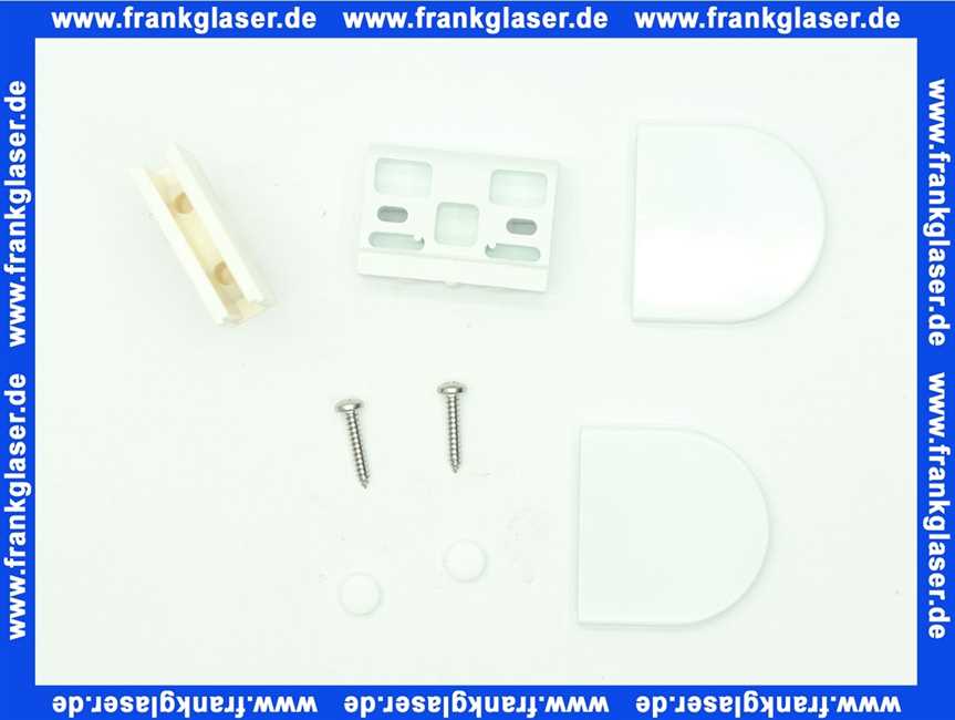 DUKESSACDW Duka Ersatzteilset Dukessa CD Scharnier in Weiß