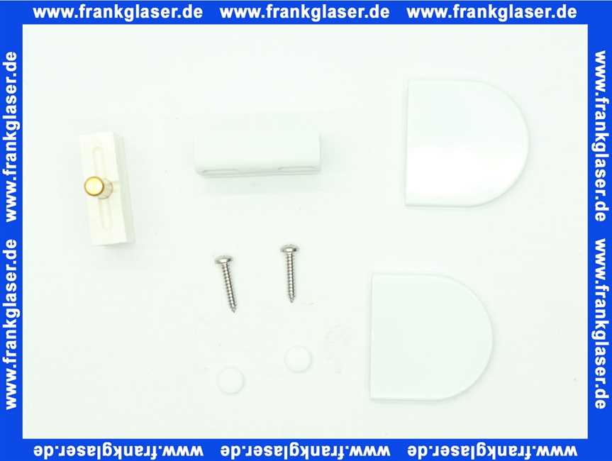 DUKESSACDW Duka Ersatzteilset Dukessa CD Scharnier in Weiß