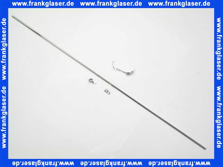 EL0064CSH Duka Schwallschutzleiste derby f.Fünfeckkabine silber hochglanz VIGOUR