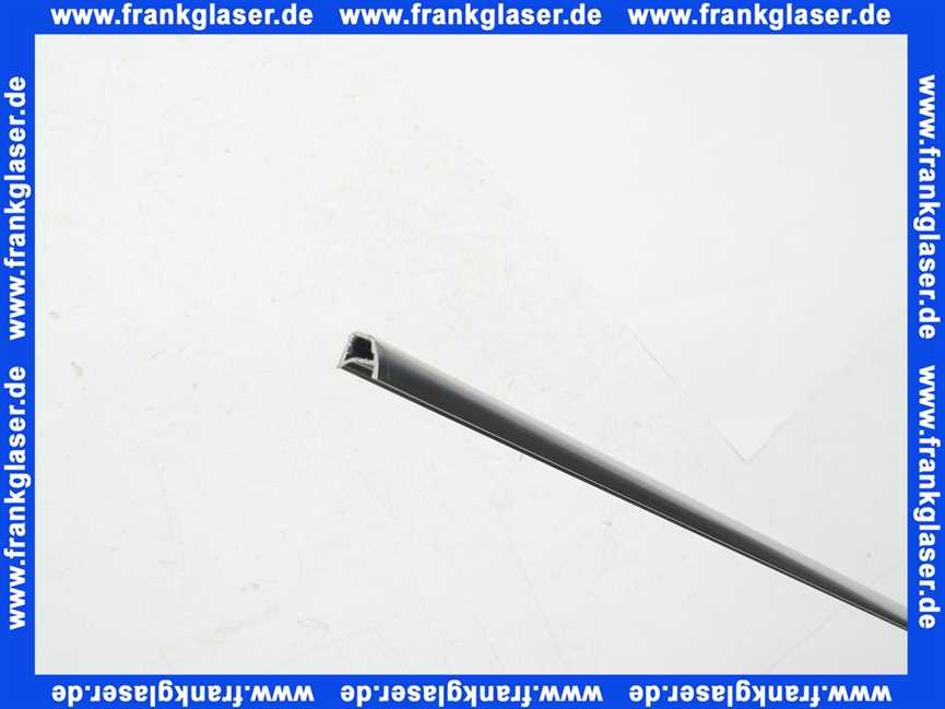 EL0064CSH Duka Schwallschutzleiste derby f.Fünfeckkabine silber hochglanz VIGOUR