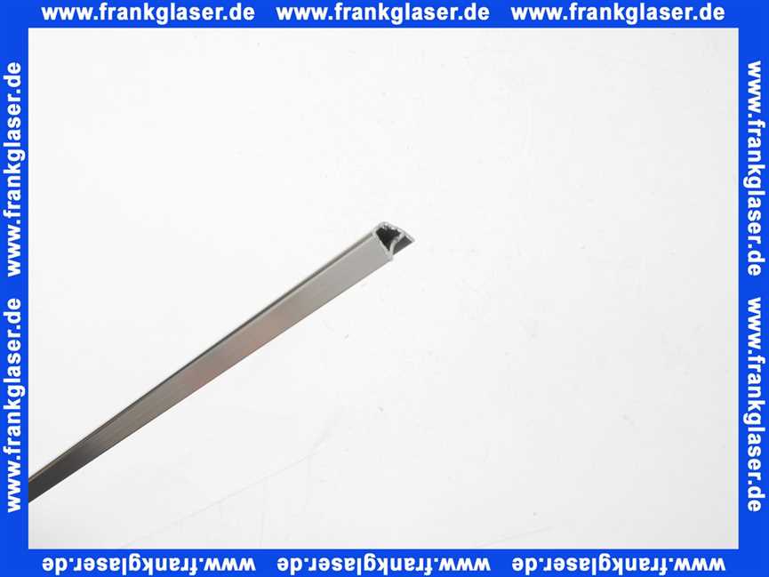 EL0064CSH Duka Schwallschutzleiste derby f.Fünfeckkabine silber hochglanz VIGOUR