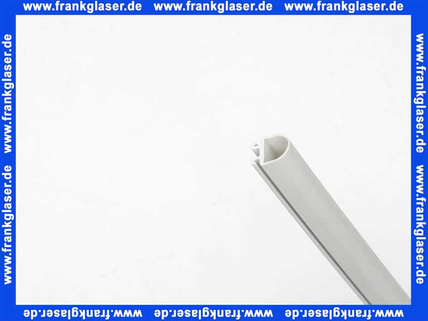 FW029SIL Duka horizontale Dichtleiste multi silber matt