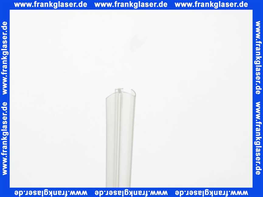 GUMF027 Duka Dichtungsprofil für Duschabtrennung