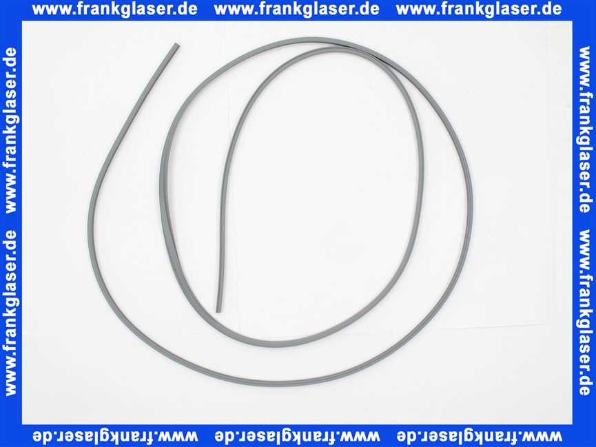 Duka Magnetprofil Dichtung Magnetleiste grau für Duschabtrennung Duschtüre