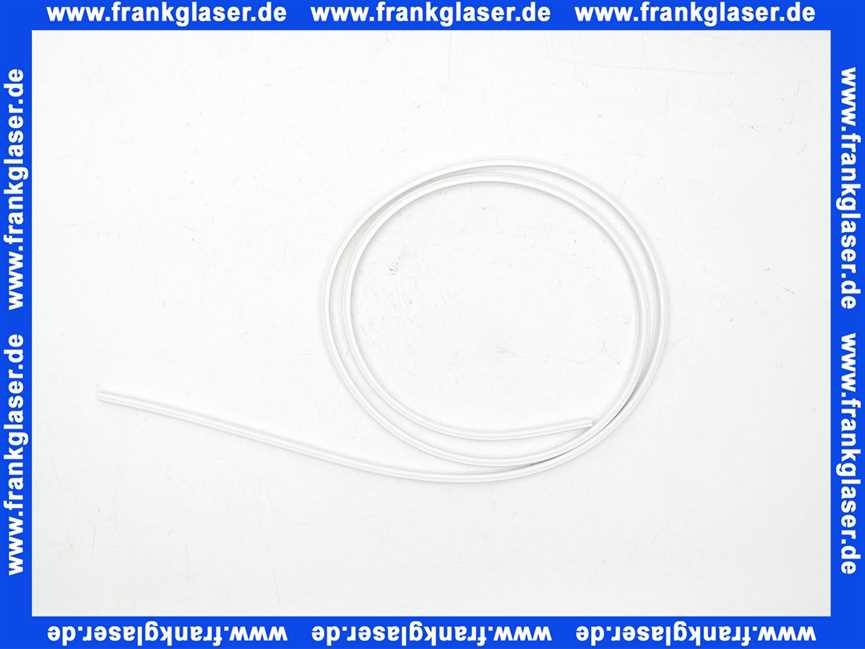 Duka Magnetprofil Dichtung Magnetleiste weiß für Duschabtrennung Duschtüre