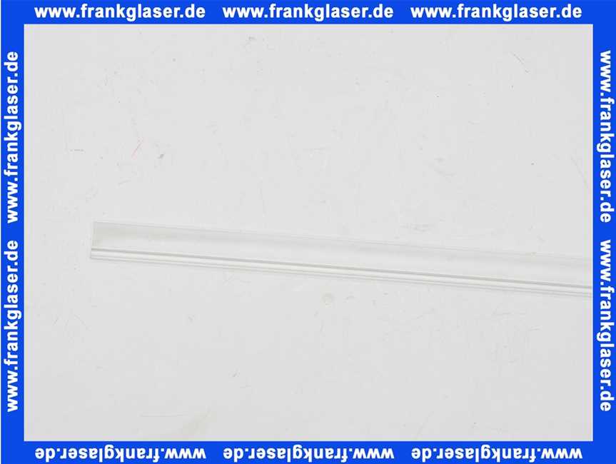 GUMN609 Duka Dichtleiste Pendeltür-Mauer Abrissl.11mm ESG 6 mm 2000 mm