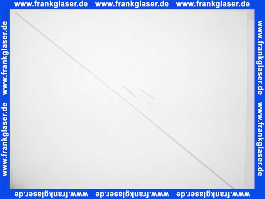 GUMT862 Duka Dichtleiste Festfeld-Pendeltür ESG 6 mm 2000 mm