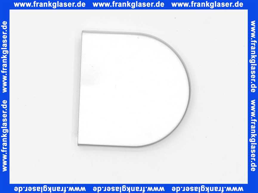 Duka Abdeckung Scharnier SAT Kunststoffteil Deckel zur Scharnierabdeckung verchromt