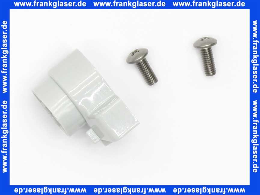 PLE326 Duka Kunststoffteil Scharnier Lx, in grau