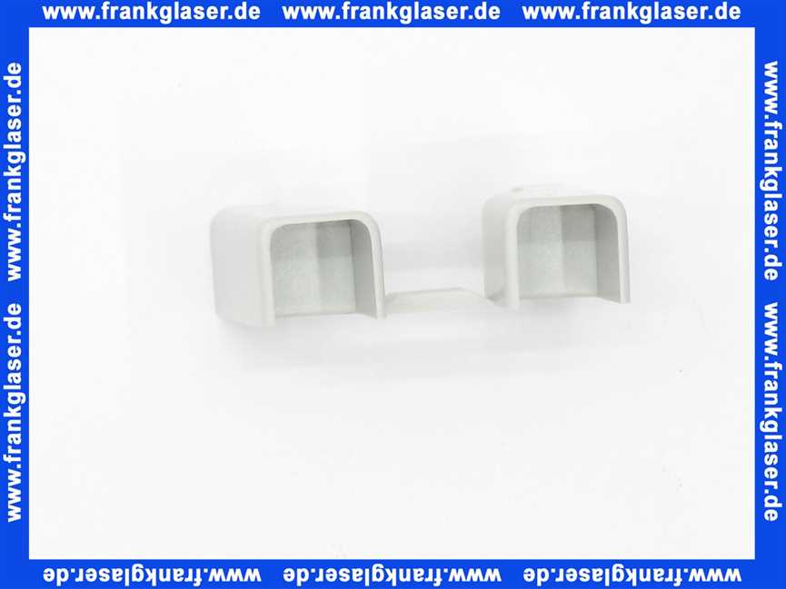 PLE332A Duka Abschluss Schwallschutz Sat für Profilfarbe: silber matt