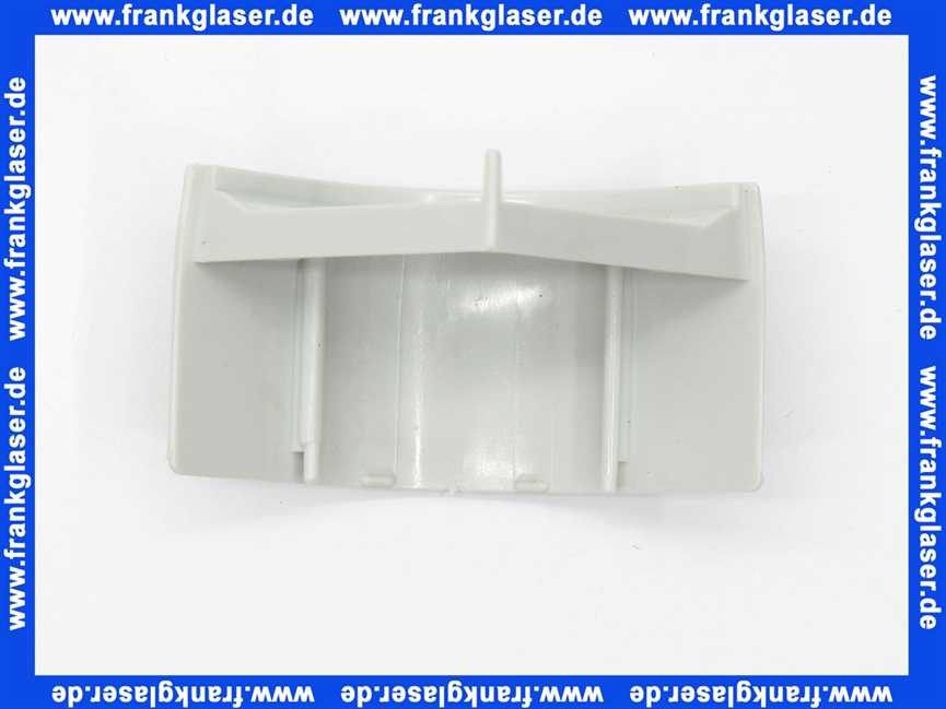 Duka Kunststoffteil Abdeckung Winkel Eckstück 3T Grau PLP024