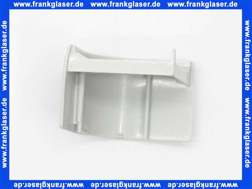 Duka Kunststoffteil Abdeckung Winkel Eckstück 3T Grau PLP024