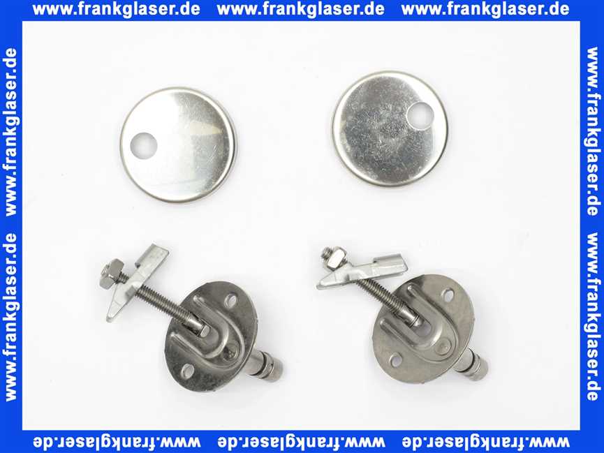 0061631000 Duravit Darling New Scharniersatz zu WC-Sitz mit und ohne Absenkautomatik