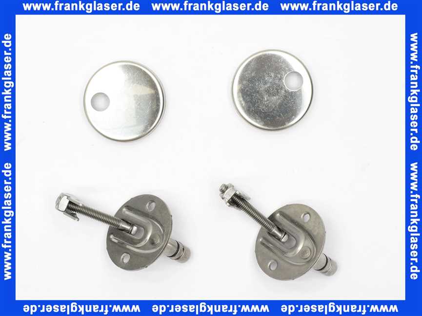 0061631000 Duravit Darling New Scharniersatz zu WC-Sitz mit und ohne Absenkautomatik