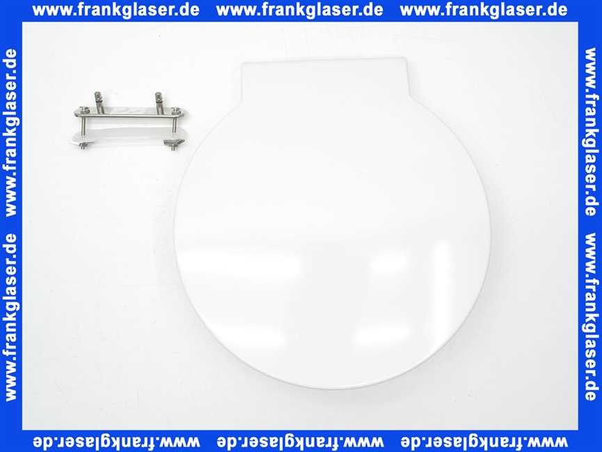 0065880099 Duravit WC-Sitz Starck 1 mit SoftClose Scharnierwelle edelstahl, weiß