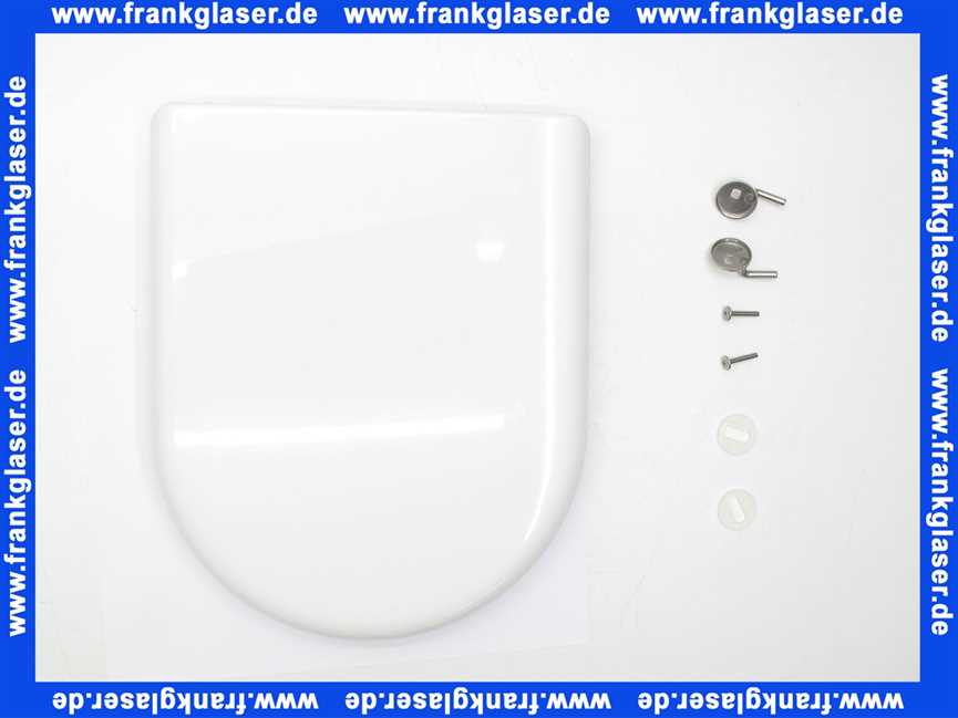 0066910000 Duravit WC-Sitz Starck 2/Happy D. weiss mit Deckel Scharniere edelstahl