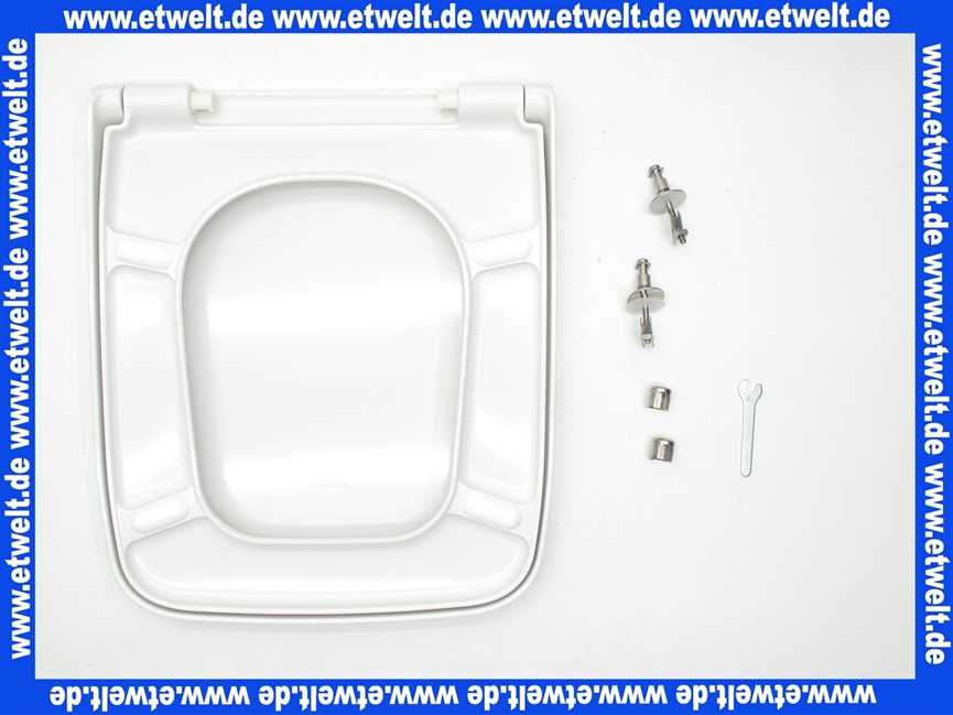 0069190000 Duravit WC-Sitz PuraVida mit SoftClose Scharniere edelstahl, weiß