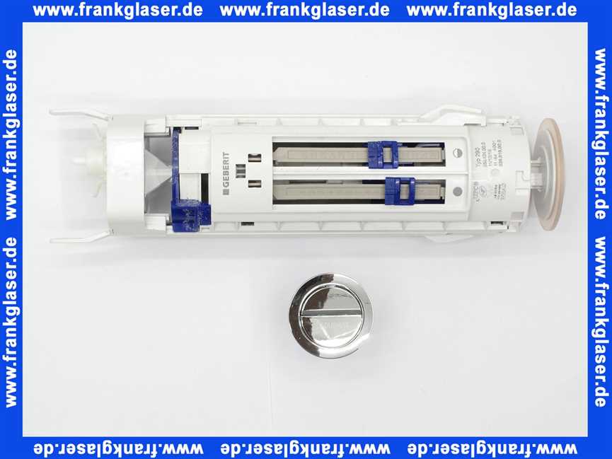 0074131399 Duravit Ablaufgarnitur Heberglocke Ablaufglocke für Spülkasten komplett mit Druckknopf