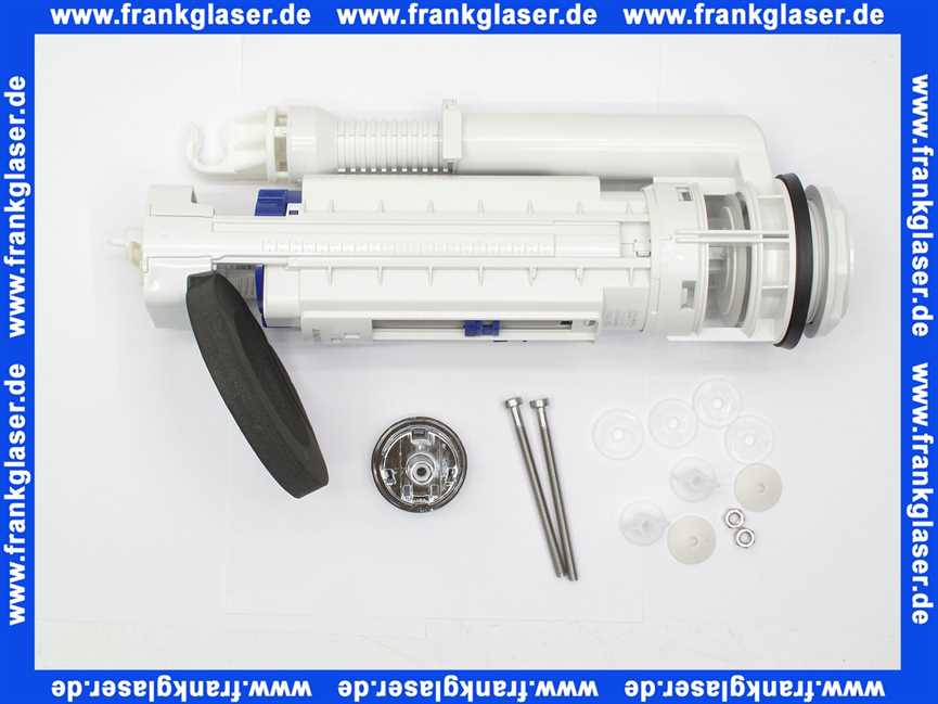 0074131300 Duravit Ablaufventil zu porzellan Spülkasten mit Anschluss unten