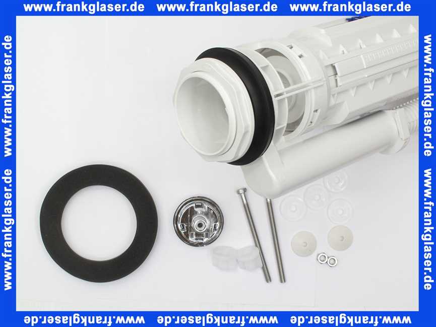 0074131300 Duravit Ablaufventil zu porzellan Spülkasten mit Anschluss unten