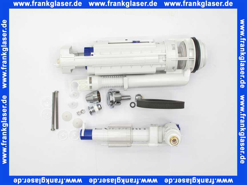 0074201000 Duravit Innengarnitur zu Spülkasten seitlich chrom