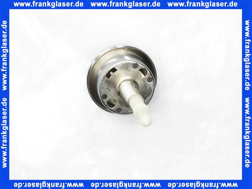 0074601000 Duravit Druckknopf zu Spülkasten mit Zweimengenspülung