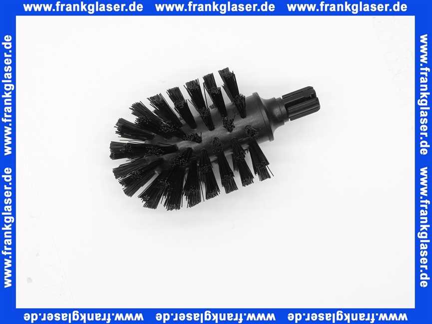 1001610000 Duravit Bürstenkopf in Schwarz zu WC Bürste Austauschkopf