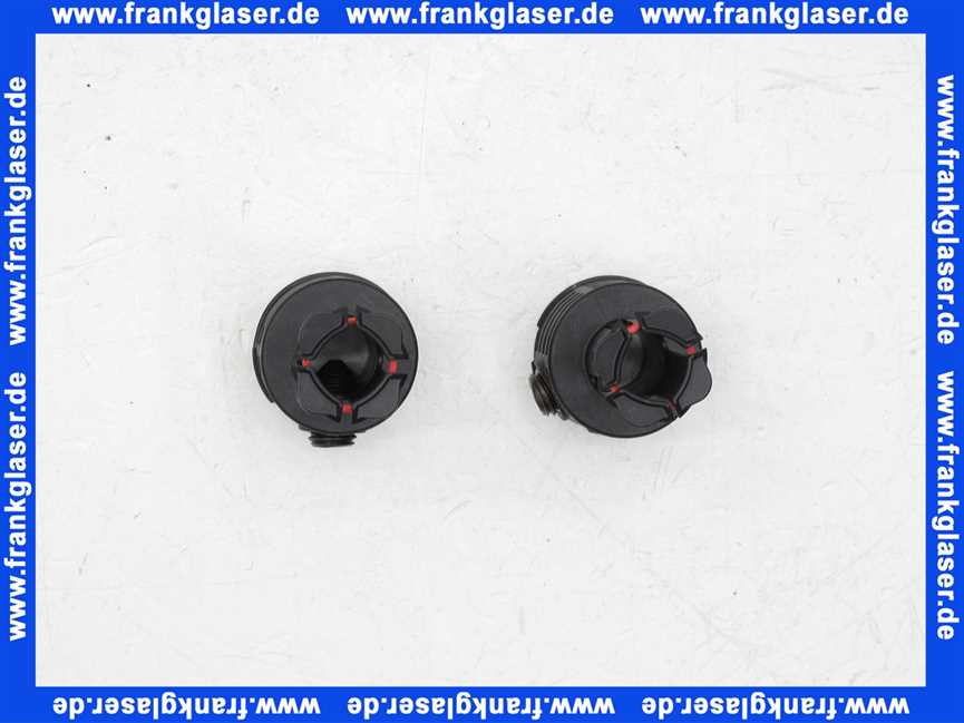 1003610000 Duravit Befestigungshülse schwarz Set