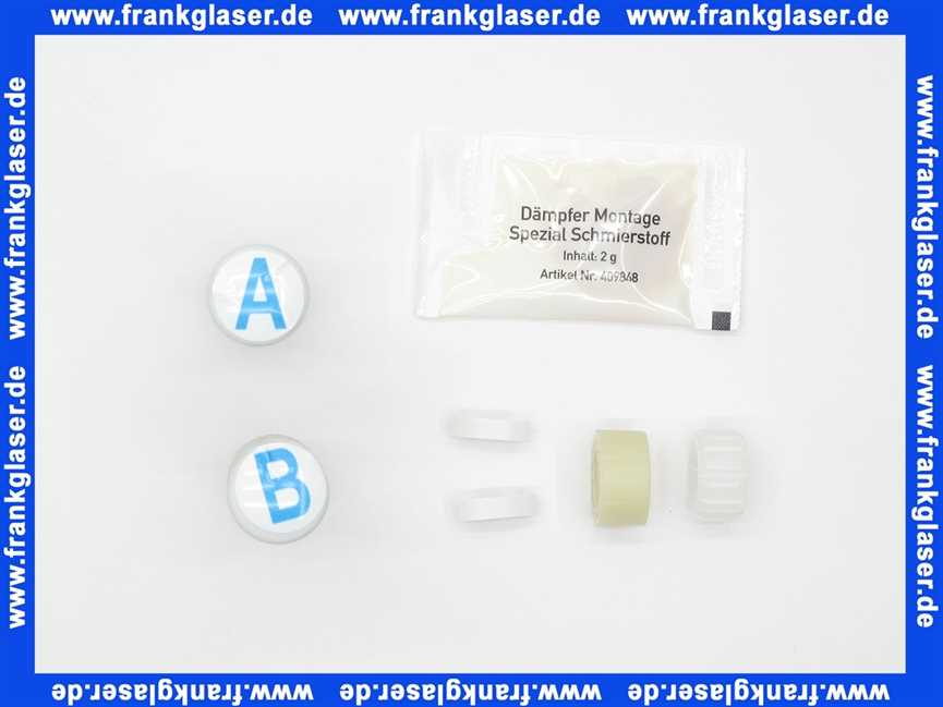 1004290000 Duravit Absenkautomatik Dämpfer Set für Starck 2 WC-Sitz