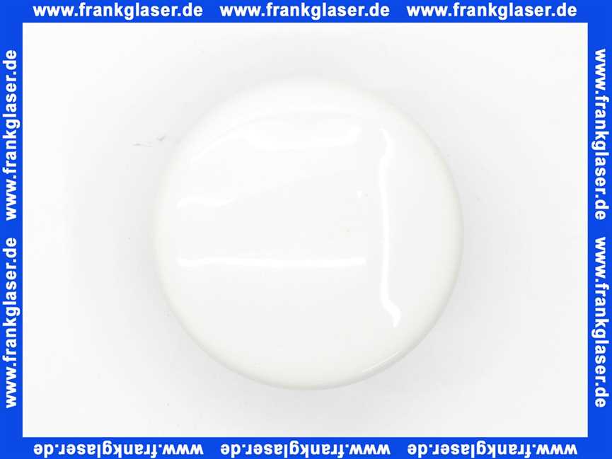 1004600000 Duravit keramische Ventilabdeckung weiss Push open