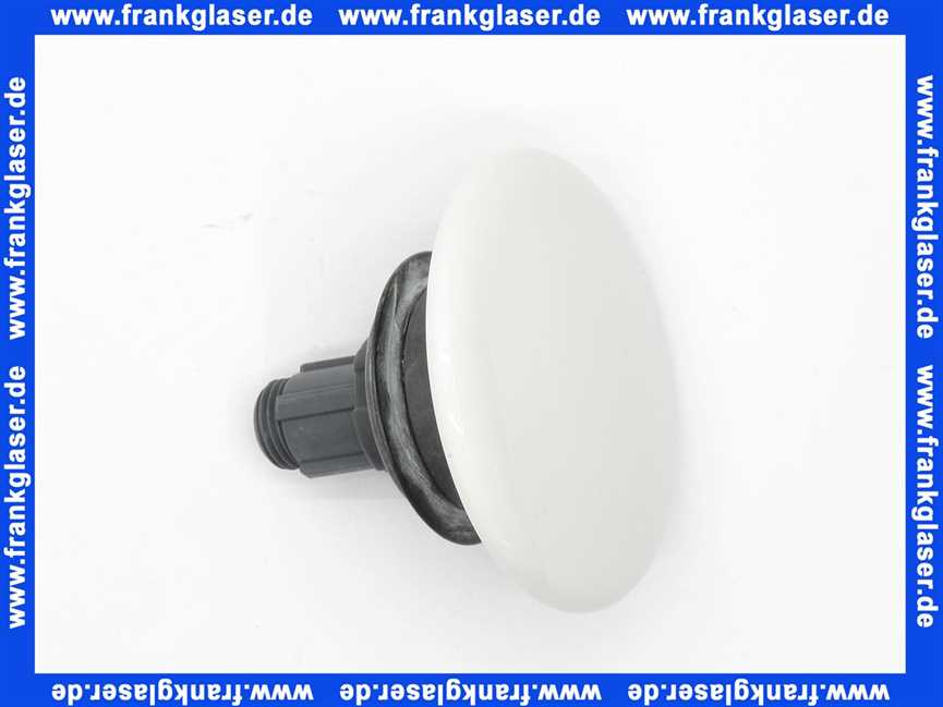 1004600000 Duravit keramische Ventilabdeckung weiss Push open