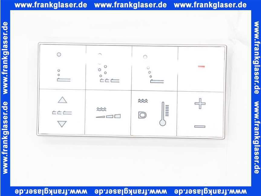 Duravit Fernbedienung SensoWash e f.SensoWash C50xe w.o.bracket
