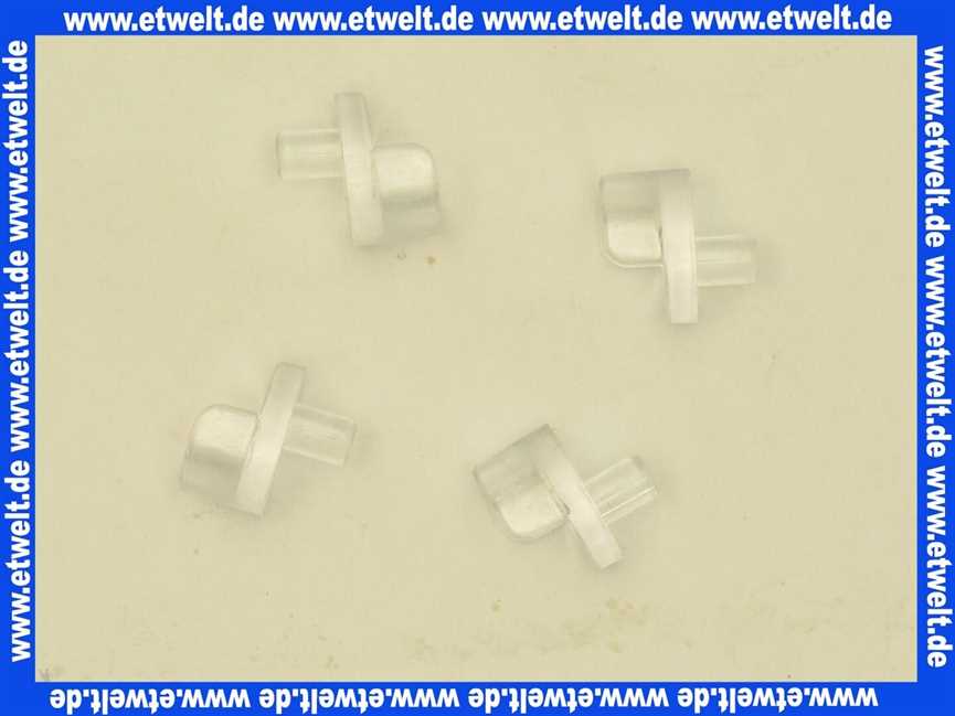 28894 Duravit Happy Day Träger Relinghalter für Einlegestangen VPE4St