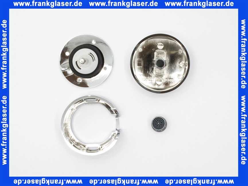 790595000001000 Duravit Zubehör Chromset für Badewannen Ablaufgarnitur mit Wasserzulauf