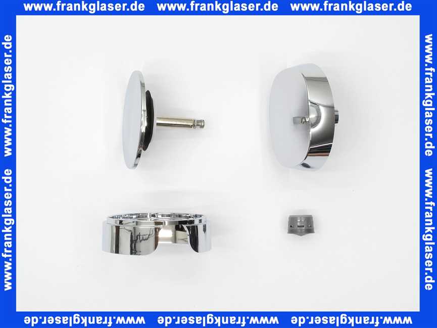 790595000001000 Duravit Zubehör Chromset für Badewannen Ablaufgarnitur mit Wasserzulauf