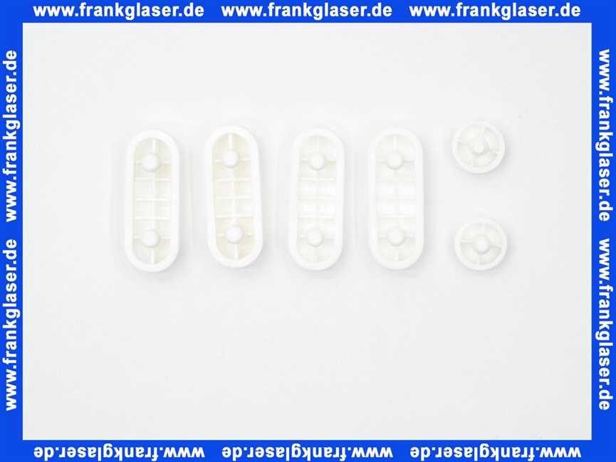 100142000 Duravit Sitzpuffer zu WC-Sitz Serie 1930 Puffersatz Sitz- und Deckelpuffer ab Baujahr 2013