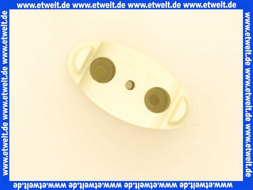 230054030 Duscholux Aufnahme Griffstück, weiß