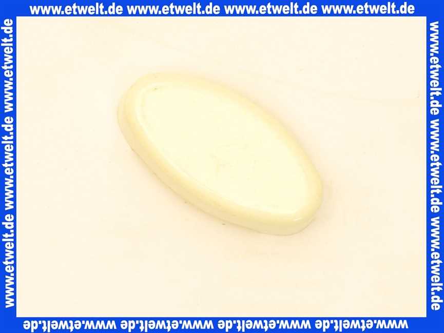 230058030 Duscholux Griffstück Deckel, weiß