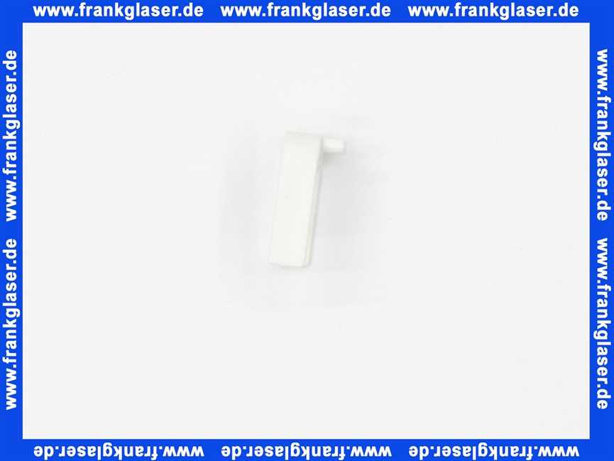 230342WE Duscholux Verschlusskappe in Weiß