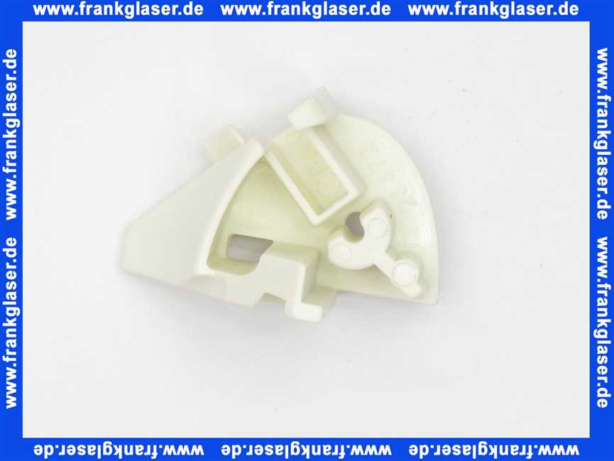 230472001 Duscholux untere Kappe für Tür weiss