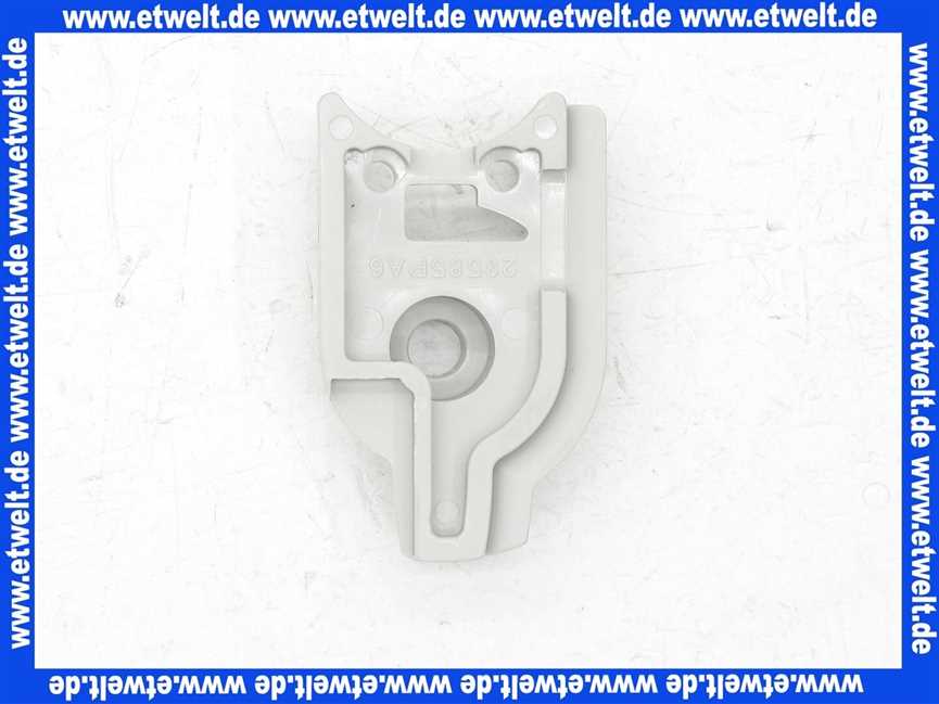 230585 Duscholux Lagerplatte unten rechts