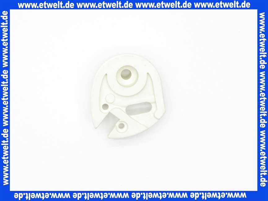 230703001 Duscholux Lagerfuss, weiß