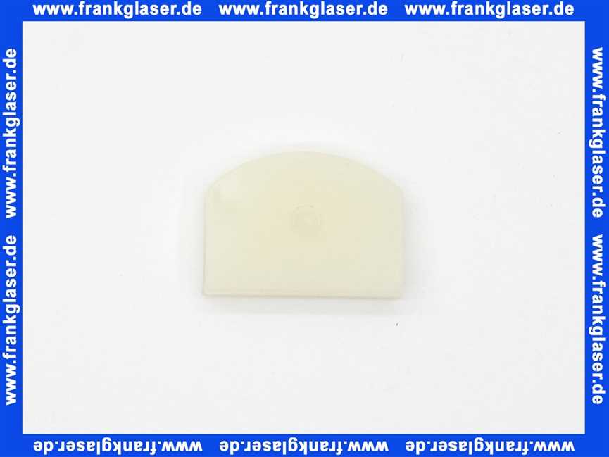 23970 Duscholux Gummi Einlegeteil für Duschabtrennung Duschtüre Glastüre Dusche Scharniergummi