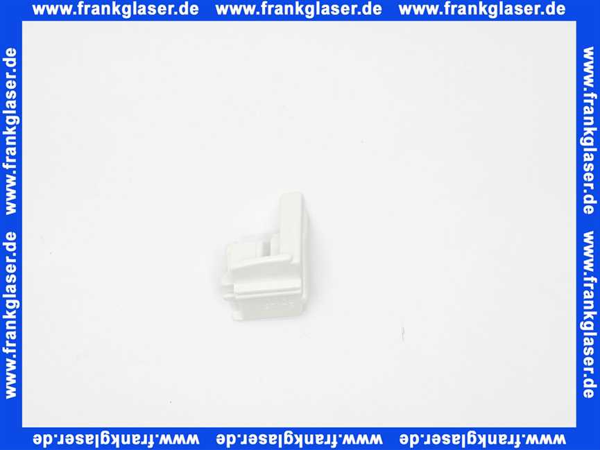 240125WE Duscholux Endkappe links in weiß
