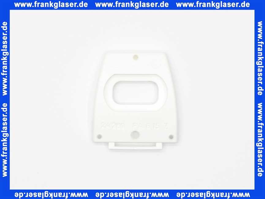 240280 Duscholux Glashalter außen